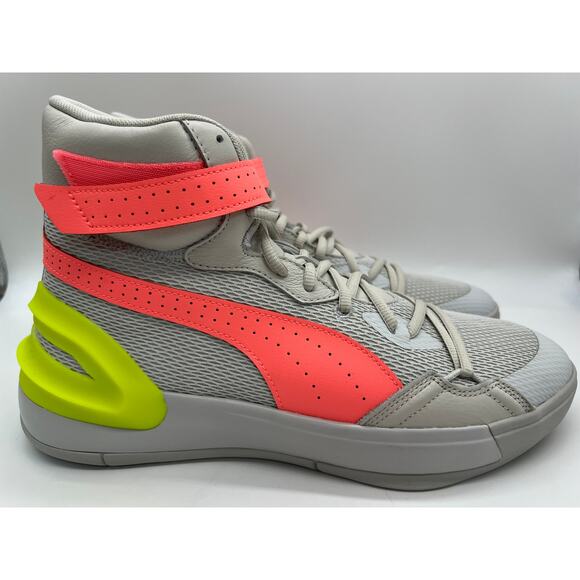 Puma Men's Basketball Hoops Sky Modern OSG Glacier/Grey 194131-01 Size 11 - Picture 1 of 12